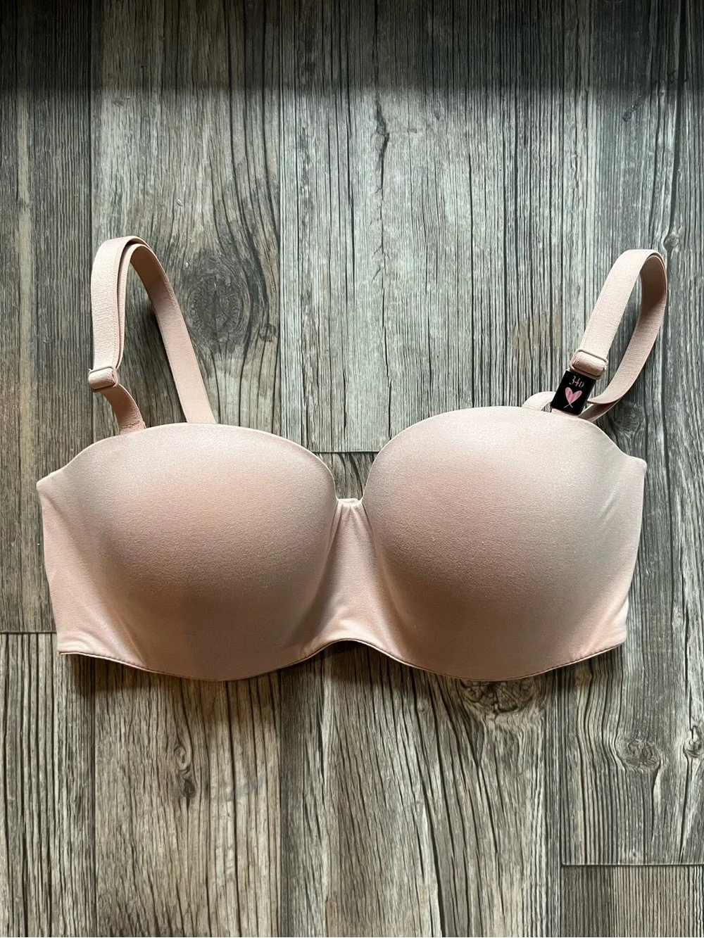 NWT Victoria’s Secret - Body by Victoria - strapless convertible bra - size 34D - Picture 1 of 9